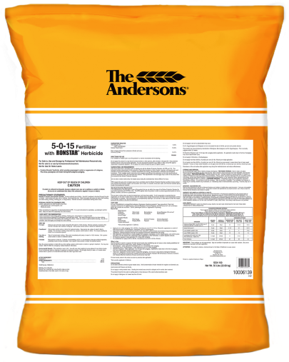 Andersons 5-0-15 1% Ronstar SGN 150 (50 p | Grass Roots Turf, Inc